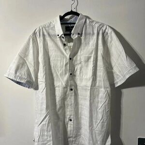 Fred Perry White Casual Button Down Shirt